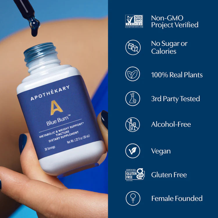 APOTHEKARY Blue Burn