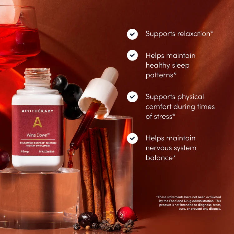 APOTHEKARY Wine Down