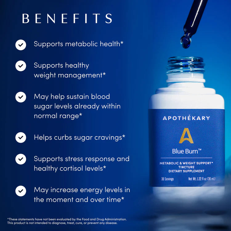 APOTHEKARY Blue Burn