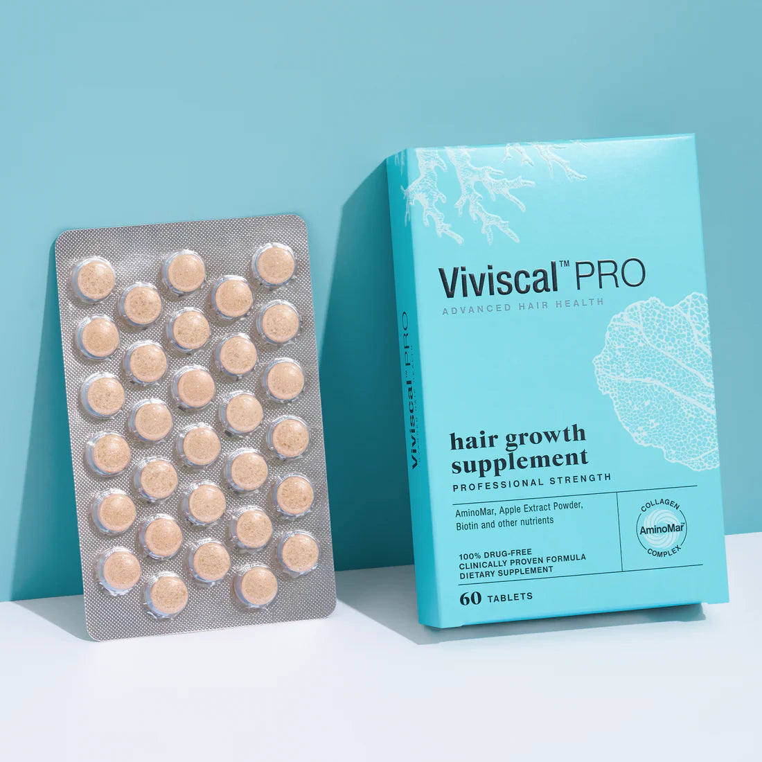 Viviscal PRO Professional Hair Growth Supplements 60/180